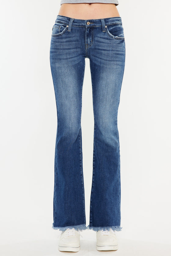 Brandy Low Rise Baby Bootcut Jeans - Official Kancan USA