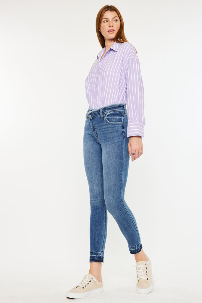 Taki High Rise Ankle Skinny Jeans