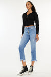 Zuzanna High Rise Crop Straight Leg Jeans - Official Kancan USA