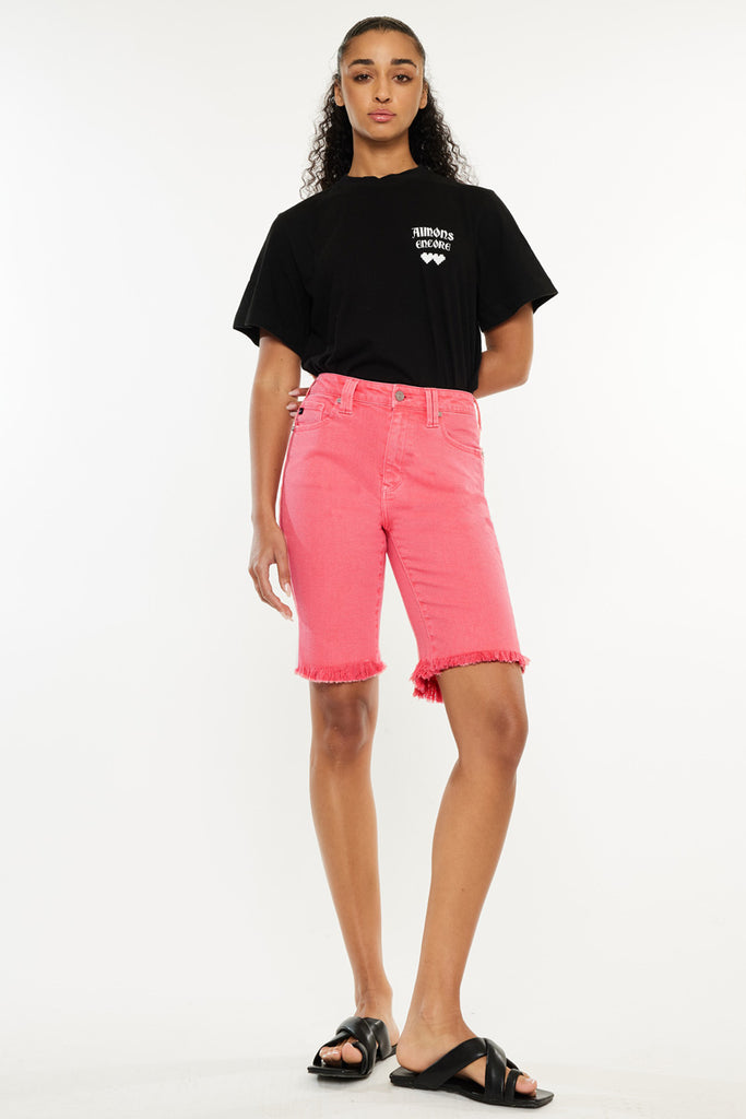 Corealla High Rise Bermuda Shorts - Official Kancan USA