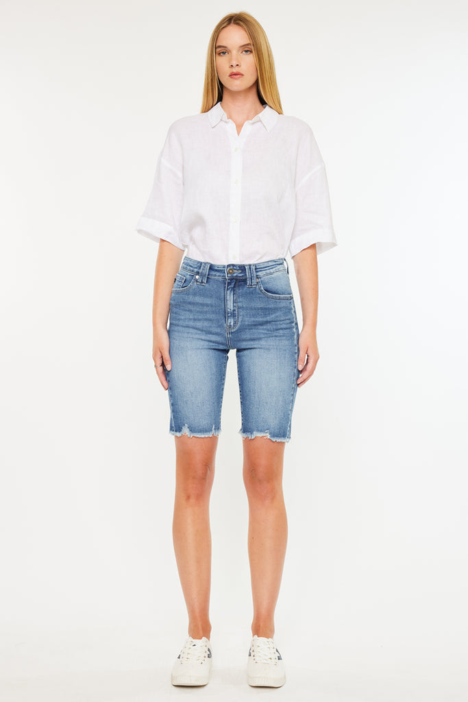 Corealla High Rise Bermuda Shorts