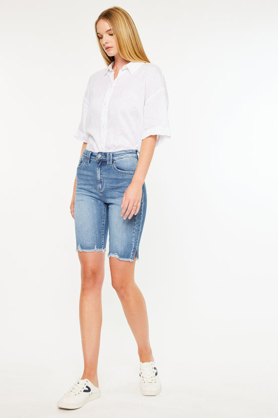 Corealla High Rise Bermuda Shorts