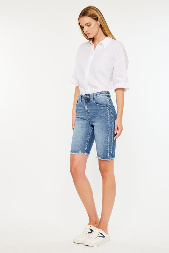 Corealla High Rise Bermuda Shorts