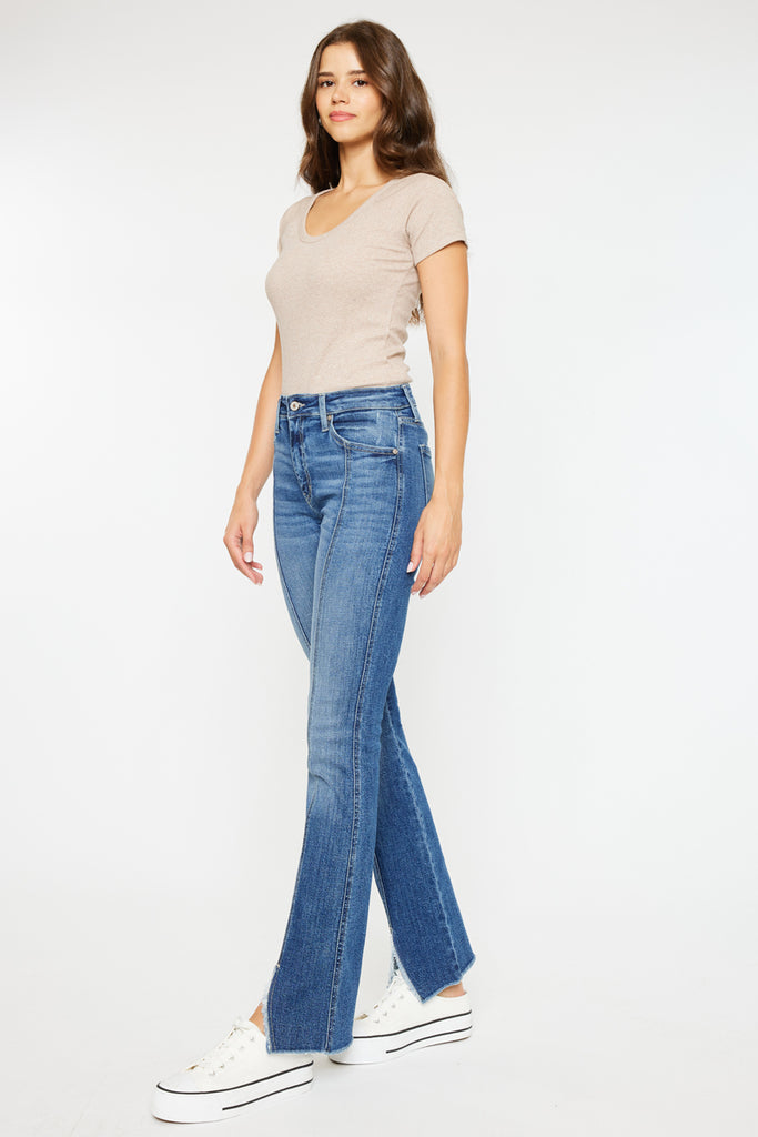 Citrine  High Rise Bootcut Jeans - Official Kancan USA