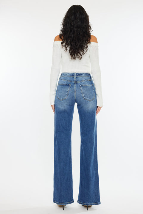 Celine Ultra High Rise 90's Flare Jeans