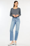 Melissa High Rise Slim Wide Leg Jeans