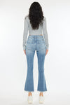 Belle High Rise Crop Bootcut Jeans