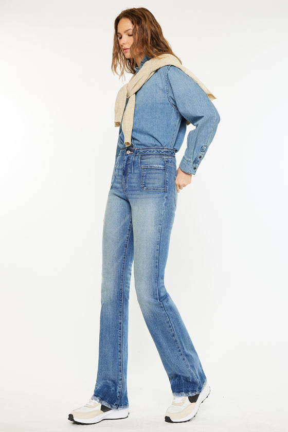 Denicee High Rise Bootcut Jeans