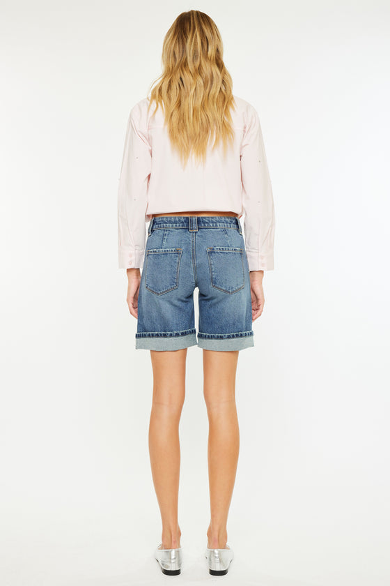 Mariane Mid Rise Bermuda Shorts