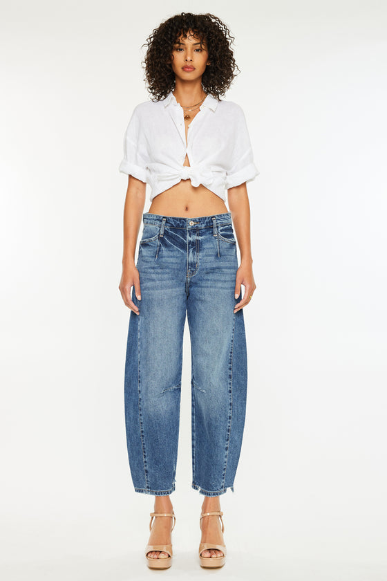 Yolanda Low Slung Horseshoe Jeans