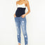 Jezebel Maternity Ankle Skinny Jeans - Official Kancan USA