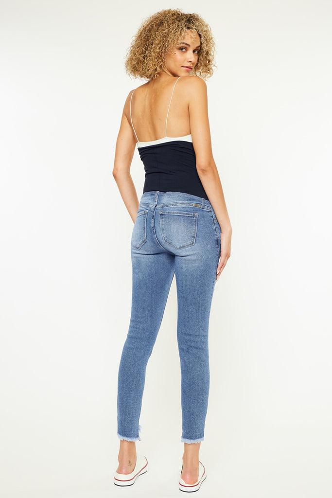 Jezebel Maternity Ankle Skinny Jeans - Official Kancan USA