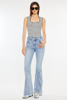  Jazmin High Rise Flare Jeans