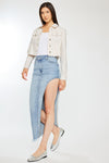 Ellie Cropped Denim Jacket