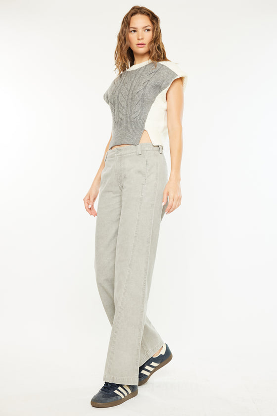 Suzi High Rise Wide Leg Jeans