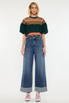 Haylee Ultra High Rise 90's Wide Leg Trousers Jeans