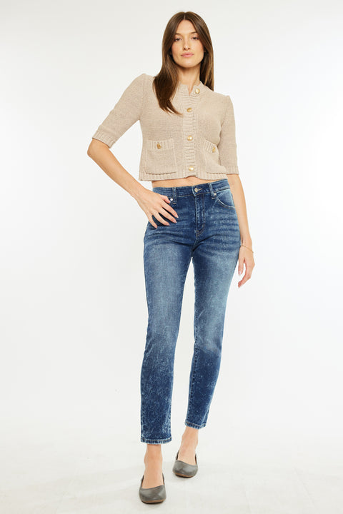 Deb High Rise Cigarette Leg Jeans