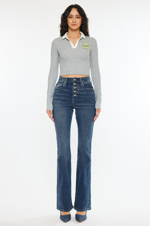 Zina High Rise Vintage Bootcut Jeans