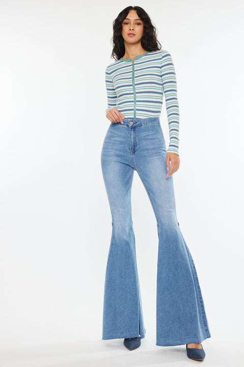 Beverly High Rise Super Flare Jeans