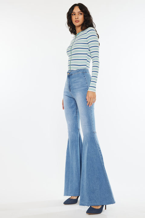 Beverly High Rise Super Flare Jeans