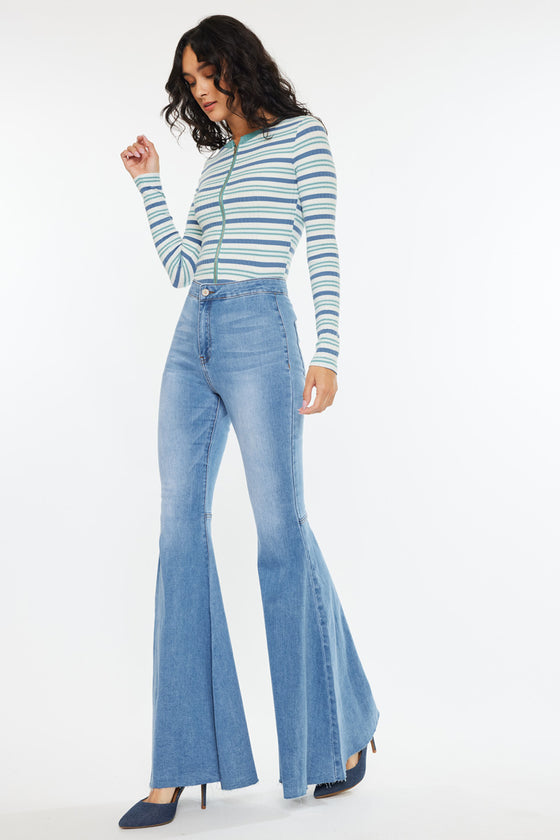 Beverly High Rise Super Flare Jeans