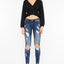 Cora Mid Rise Super Skinny Jeans - Official Kancan USA