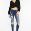 Cora Mid Rise Super Skinny Jeans - Official Kancan USA