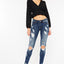 Cora Mid Rise Super Skinny Jeans - Official Kancan USA