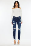 Cora Mid Rise Super Skinny Jeans