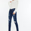 Cora Mid Rise Super Skinny Jeans