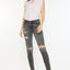 Cora Mid Rise Super Skinny Jeans