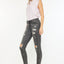 Cora Mid Rise Super Skinny Jeans