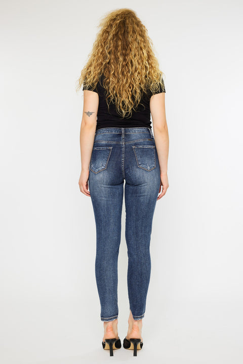 Isla High Rise Ankle Skinny Jeans - Official Kancan USA