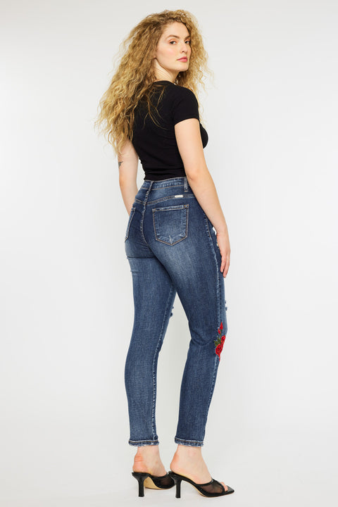 Isla High Rise Ankle Skinny Jeans - Official Kancan USA