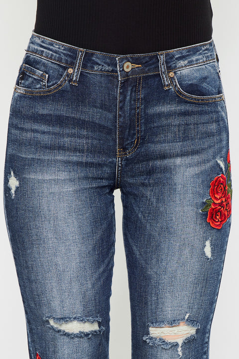 Isla High Rise Ankle Skinny Jeans - Official Kancan USA