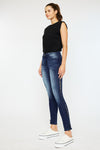 Jackie Mid Rise Ankle Skinny Jeans - Official Kancan USA