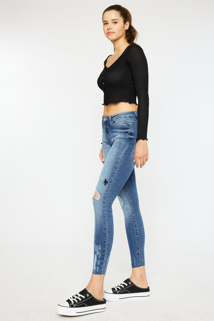 Allyson Mid Rise Super Skinny - Official Kancan USA