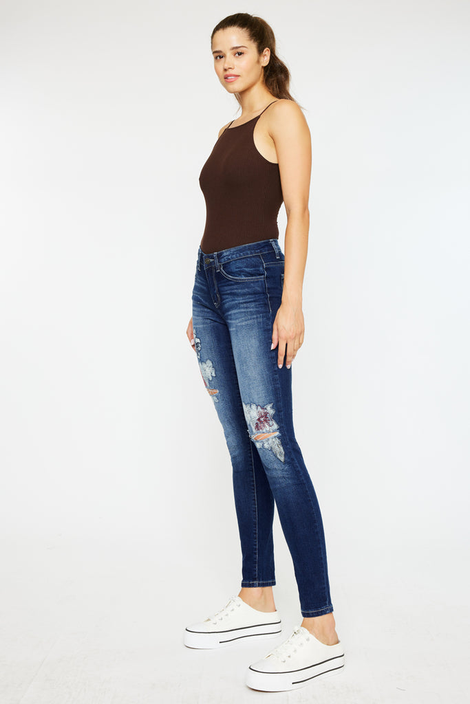 Mandy Mid Rise Super Skinny - Official Kancan USA