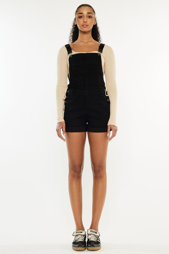 Dafne High Rise Overall Shorts - Official Kancan USA
