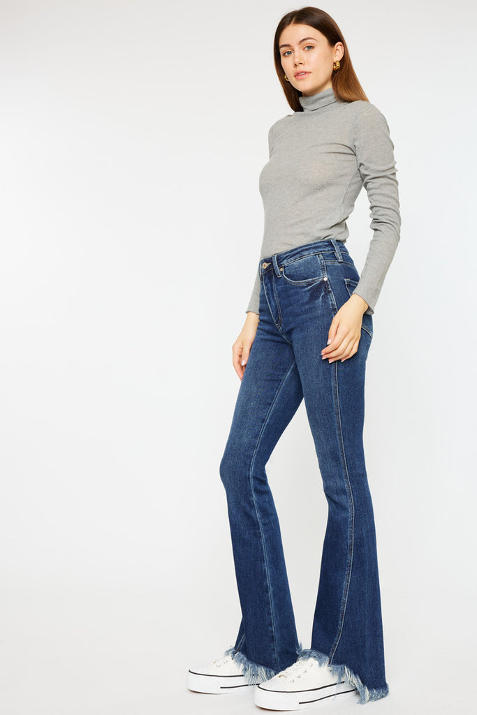 Brooklyn High Rise Bootcut Jeans - Official Kancan USA