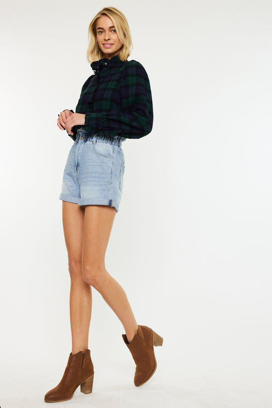 Izzie Paperbag Ultra High Rise Shorts