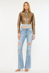 Tara Mid Rise Flare Jeans