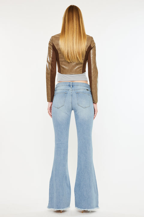 Tara Mid Rise Flare Jeans