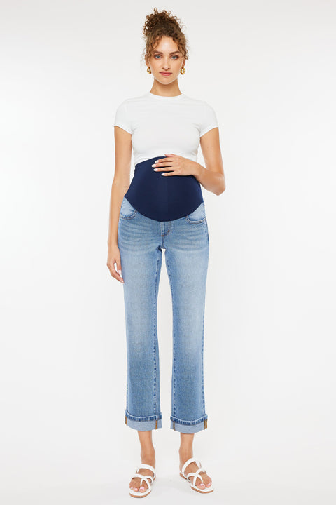 Kindra  Maternity Boyfriend Jeans - Official Kancan USA