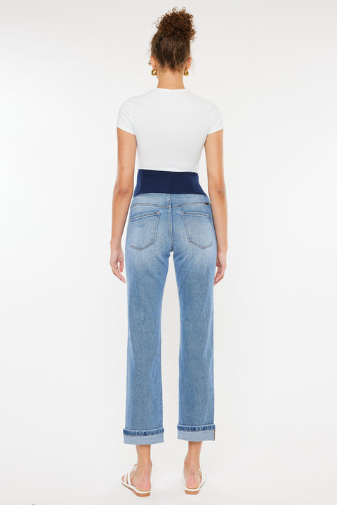 Kindra  Maternity Boyfriend Jeans - Official Kancan USA