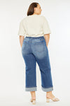 Conie High Rise Wide Leg Jeans (Plus Size)