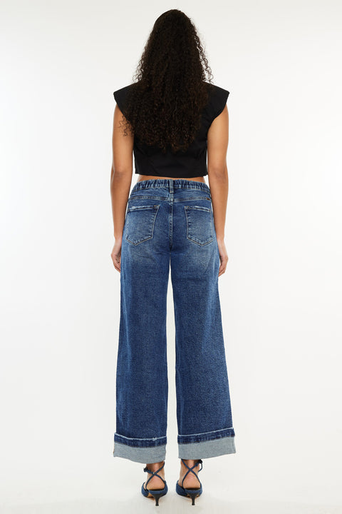 Sally High Rise Wide Leg Jeans