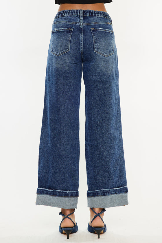 Sally High Rise Wide Leg Jeans