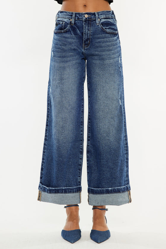 Sally High Rise Wide Leg Jeans