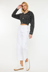 Alfie 90's Cropped  Wide Leg Jeans